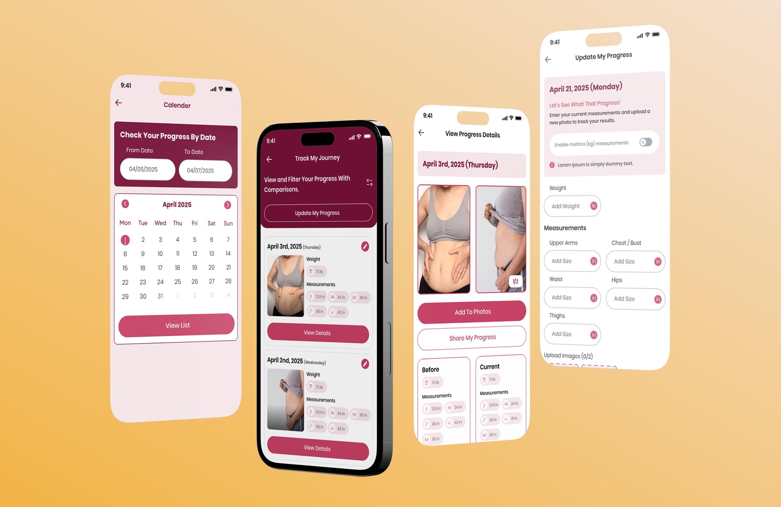 FemTech — Postnatal Recovery App, solution