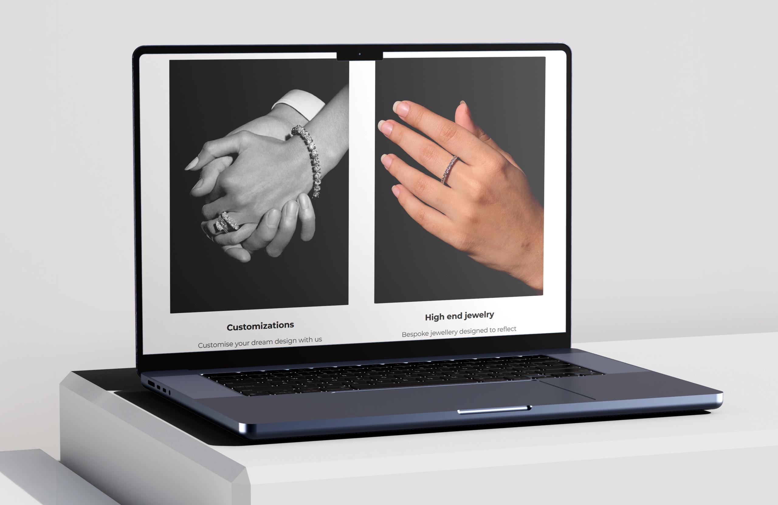 e-Commerce — Fine Jewellery Storefront, solution